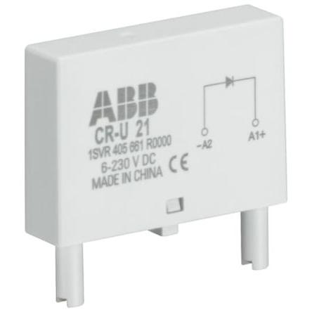 ABB Modul rozhraní 220V dc, 6 V dc Montáž na plošný spoj CR-U