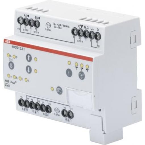 ABB Regulátor otáček ventilátoru, řada: FCC Topení, ventilace a klimatizace 16 A 10 V