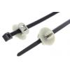 Stahovací páska Uvnitř vroubkované 150-55940 T30RFT5-PA66HS-BK/GY 150 mm 3.6mm Černá Nylon 66 HellermannTyton