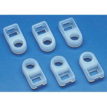Držák vázacích pásek 4.6 mm široké pásky 22.2 mm 11.3mm barva Přírodní HellermannTyton