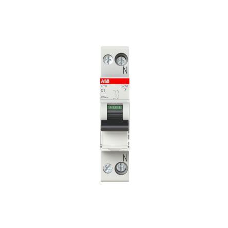 ABB Miniaturní jistič, rozsah: SN201 2pólový 6A vypínací výkon 6 kA, charakteristika: Typ C, rozsah: MCB SN200 230V ac
