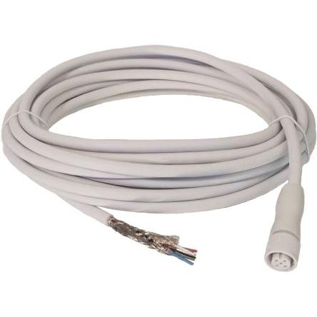 Kabel ovladače snímače, A: Vnitřní, A: M12 vnitřní 5, B: Volný konec, B: Neuzavřený, 24V, IP67, IP69K, řada: M12-C101HE