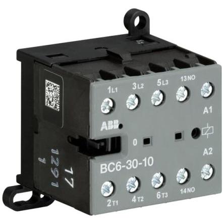 ABB 1 NC Stykač napětí ve vinutí 24V 3pólový 20 A 4 kW s 3 NO kontakty 24V, rozsah: BC6-30-10 3P