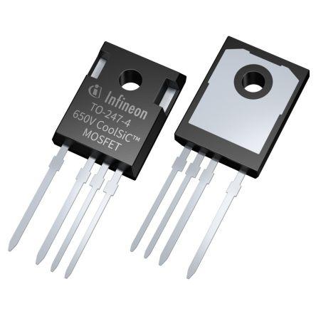 řada: CoolSiC MOSFET IMZA65R027M1HXKSA1 Typ N-kanálový 59 A 650 V Infineon, TO-247, počet kolíků: 4 kolíkový Vylepšení