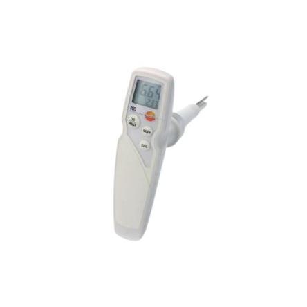 pH metr, číslo modelu: 205 Testo, přesnost pH: ±0.02 pH, rozlišení pH: 0.01 pH 14 pH, rozsah teploty: 60 °C