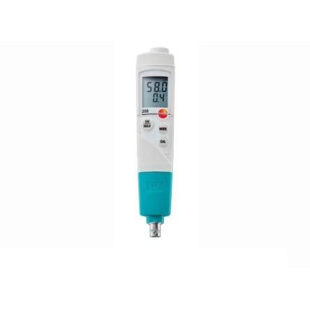 pH metr, číslo modelu: 206-pH3 Testo, přesnost pH: ±0.02 pH, rozlišení pH: 0.01 pH 14 pH, rozsah teploty: 80 °C