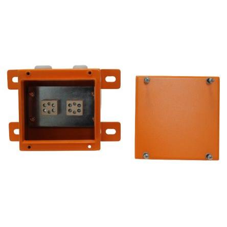 RS PRO Rozvodná skříň Ocel Oranžová 200 mm 200mm IP65 IECEx 105 mm