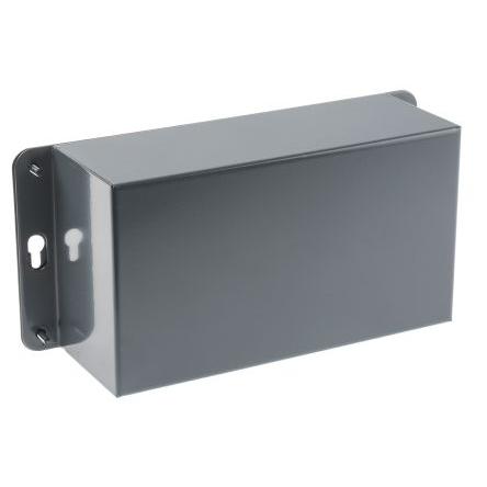 RS PRO Pouzdro na přístroje, řada: FG5354 Ocel válcovaná za studena 72 mm barva Šedá 110 mm 200 mm