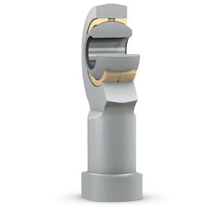 Koncovka táhla, vlikost přípojky: M8 Female, Ocel vývrtu 8mm SKF Metrické