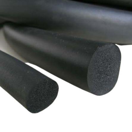 Metráž pro výrobu O-kroužků, Neopren prům. 4 mm, délka: 10 m RS PRO
