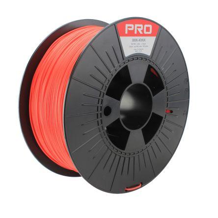 Vlákna pro 3D tiskárny, Červená 1.75 mm 1 kg Odolné PLA RS PRO