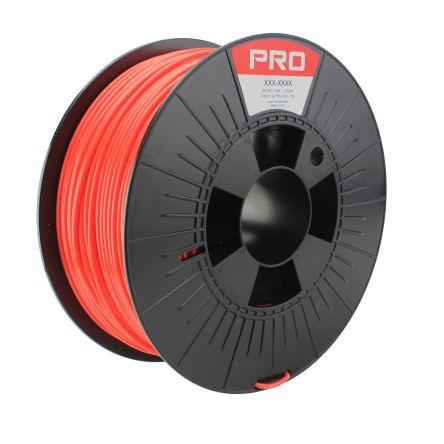Vlákna pro 3D tiskárny, Červená 2.85 mm 1 kg Odolné PLA RS PRO