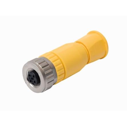 Kulatý konektor, počet kontaktů: 5, Kabel, velikost: M12 Turck, pohlaví kontaktu: Vnitřní, orientace těla: Rovný Zásuvka