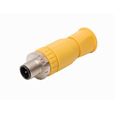 Kulatý konektor, počet kontaktů: 5, Kabel, velikost: M12 Turck, pohlaví kontaktu: Vnitřní, orientace těla: Rovný Zásuvka