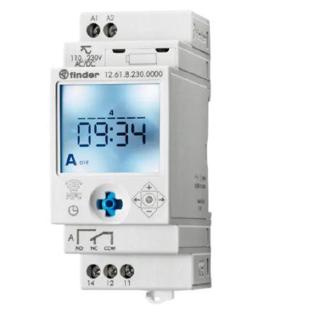Časový spínač 12 12.61.0.024.0000, počet kanálů: 1 Finder 24V ac/dc