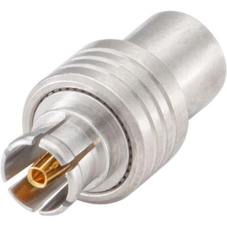 Rosenberger SMP, řada: P-SMP Vnitřní, 50 Ω, orientace těla: Rovný, Kabel Konektor SMP Pájecí, 10GHz 165 °C -65 °C,