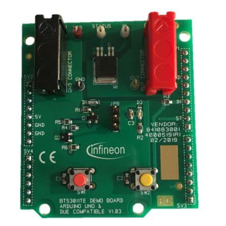 Infineon Demonstrační deska BTS3011TE Deska kompatibilní s platformou Arduino