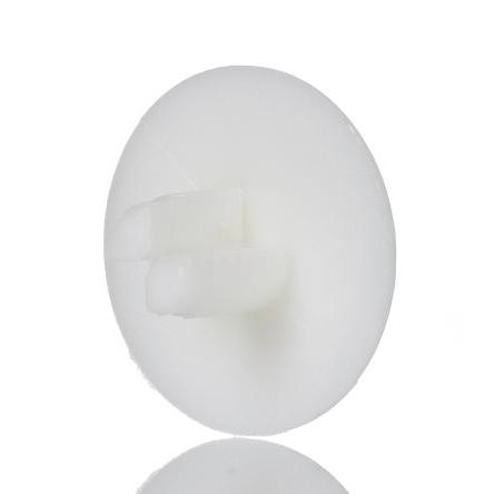 RS PRO Nýt, Nylon, délka nýtu: 8.7 mm, Obyčejný Zacvaknutí, průměr nýtu: 7.14 mm tloušťka 12.7 mm