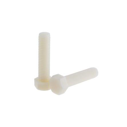 RS PRO Šroub s vnitřním šestihranem, Obyčejný, Nylon, M12, délka: 50 mm