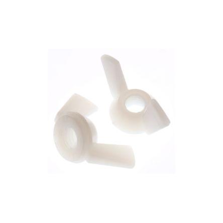 RS PRO Křídlatá matice 27.3 mm, Obyčejný, Nylon, M6