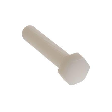 RS PRO Šroub s vnitřním šestihranem, Obyčejný, Nylon, M8, délka: 40 mm