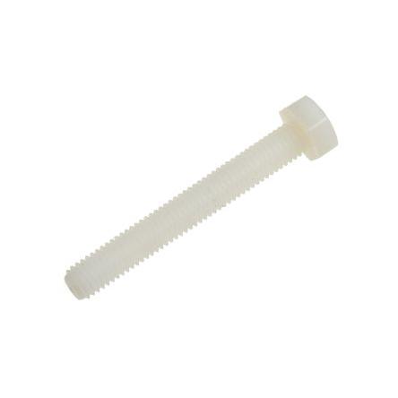RS PRO Šroub s vnitřním šestihranem, Obyčejný, Nylon, M8, délka: 60 mm