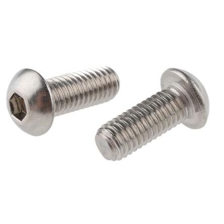 RS PRO Šroub s vnitřním šestihranem, Lesklý zinek, Nerezová ocel hlavice Vnitřní šestihran, M8, M8, délka: 20 mm
