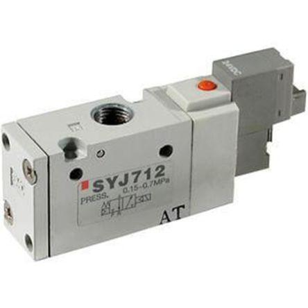 Elektromagnetický ventil, řada: SYJ G Solenoid SMC 24V