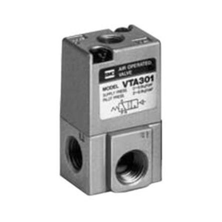 Elektromagnetický ventil, řada: VTA301 R Vodič SMC 24V
