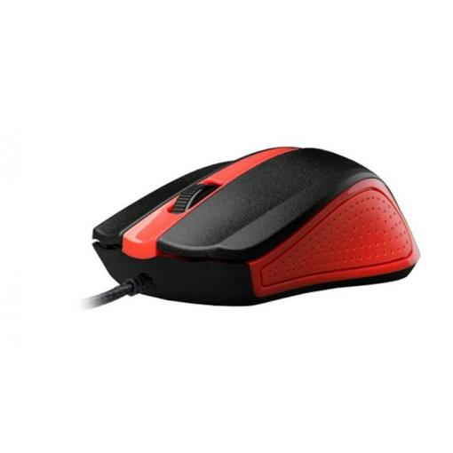 Optická myš C-TECH WM-01, USB, 1200 DPI, červená