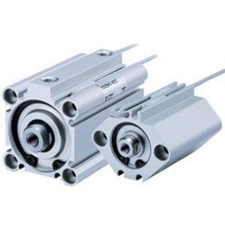 Pneumatický kompaktní válec, řada: CQ2 Dvojčinný CDQ2B32TF-20DCZ, vývrt: 32mm SMC, délka: 20 mm