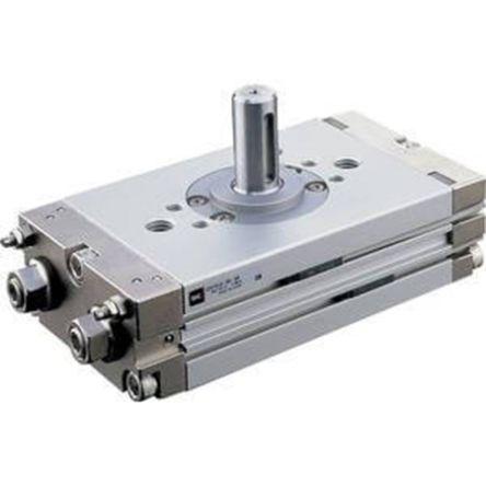 Pneumatický otočný aktuátor CDRQ2BS15-180, řada: CRQ2, max. tlak: 7 bar SMC Jednočinný 180 °, vývrt: 15mm