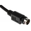RS PRO Kabel DIN, A: Vnější, A: Zástrčka, B: Volný konec 2 m, Černá