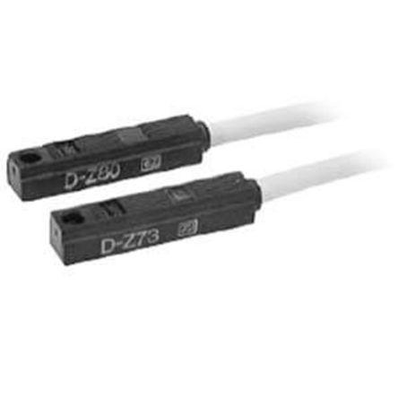 Pneumatický spínač, řada: D-Z80, 2vodičový kabel s otevřeným koncem, Přímá, NC, Jazýčkové SMC