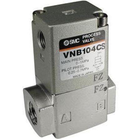 Technologický ventil s pneumatickým pohonem EVNB104A-F10A Válec SMC Vnitřní 3/8 in