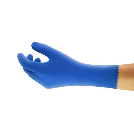 Ansell Pracovní rukavice EN 374 Chemické látky Modrá FDA & EU food handling requirements Latex X Ano Ano Latex Ne Ne 10
