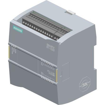 PLC procesor řada SIMATIC S7-1200, výstup: Relé Nástěnná, Lišta DIN Siemens 10, typ vstupní: Analogové