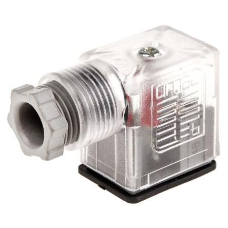 SMC Konektor cívek pneumatických solenoidů, řada: V, formát pólů: 2+E Indikátor, IP65, 300V