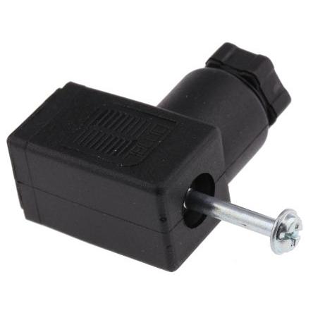 SMC Konektor cívek pneumatických solenoidů, formát pólů: 2 DIN 43650 Vnější Indikátor