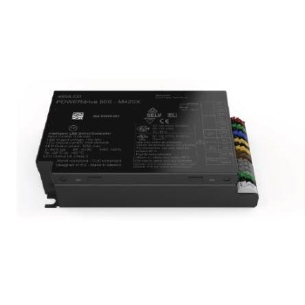 LED ovladač, řada: PW50S PW50S-M4Z0X 2V, 55 V 1400mA 50 W ztlumování: RDM, DMX eldoLED