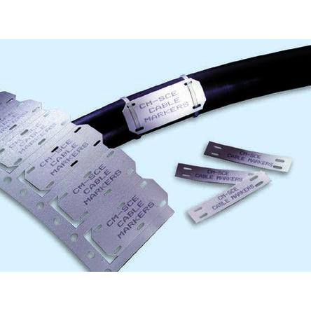 TE Connectivity Kabelové štítky Bílá Bílá 50.8 mm TE tiskárna 50.8 mm 250 V balení