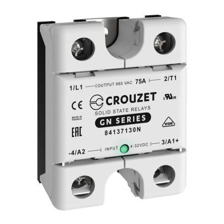 Crouzet Polovodičové relé 75 A Panel SPST-NO 660 Vrms GN 32V