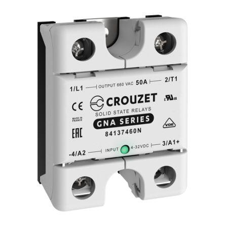 Crouzet Polovodičové relé 50 A Panel SPST-NO 660 Vrms GNA 32V