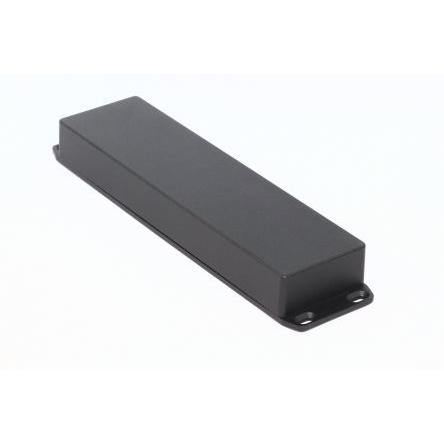 Hammond Pouzdro, řada: 1590 IP54 S přírubou barva Černá barva Černá Odlévaný hliník 254 mm 35 mm 71 mm Silikon