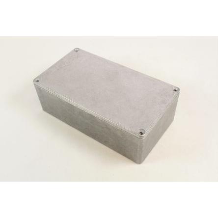 Hammond Pouzdro, řada: 1590 IP54 Ano barva Přírodní barva Přírodní Odlévaný hliník 154 mm 51 mm 84 mm Silikon
