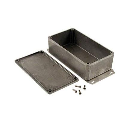 Hammond Pouzdro, řada: 1590 IP54 S přírubou barva Přírodní barva Přírodní Odlévaný hliník 153 mm 51 mm 84 mm Silikon
