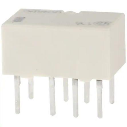 Omron Signálové relé DPDT Montáž na plošný spoj 1A 12V dc G6K