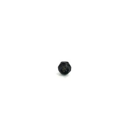 Kulatý konektor, počet kontaktů: 4, Přední montáž, velikost: 17 mm RS PRO, pohlaví kontaktu: Vnější, orientace těla: