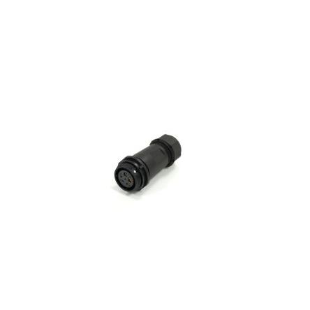 Kulatý konektor, počet kontaktů: 6, Kabel, velikost: 21 mm RS PRO, pohlaví kontaktu: Vnitřní, orientace těla: Rovný