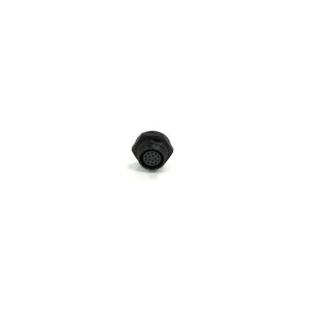 Kulatý konektor, počet kontaktů: 15, Zadní, velikost: 21 mm RS PRO, pohlaví kontaktu: Vnitřní, orientace těla: Rovný